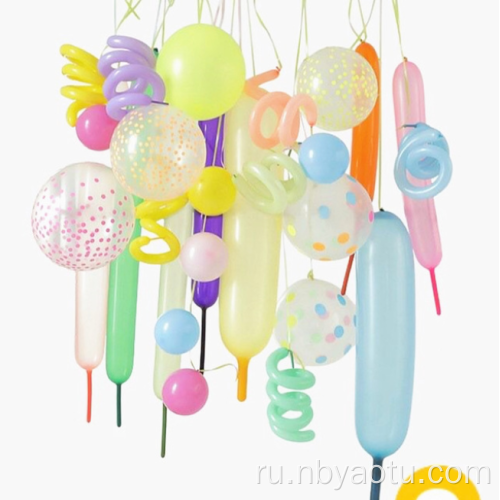 DIY Party Decortions Decorations Latex Balloon Banner